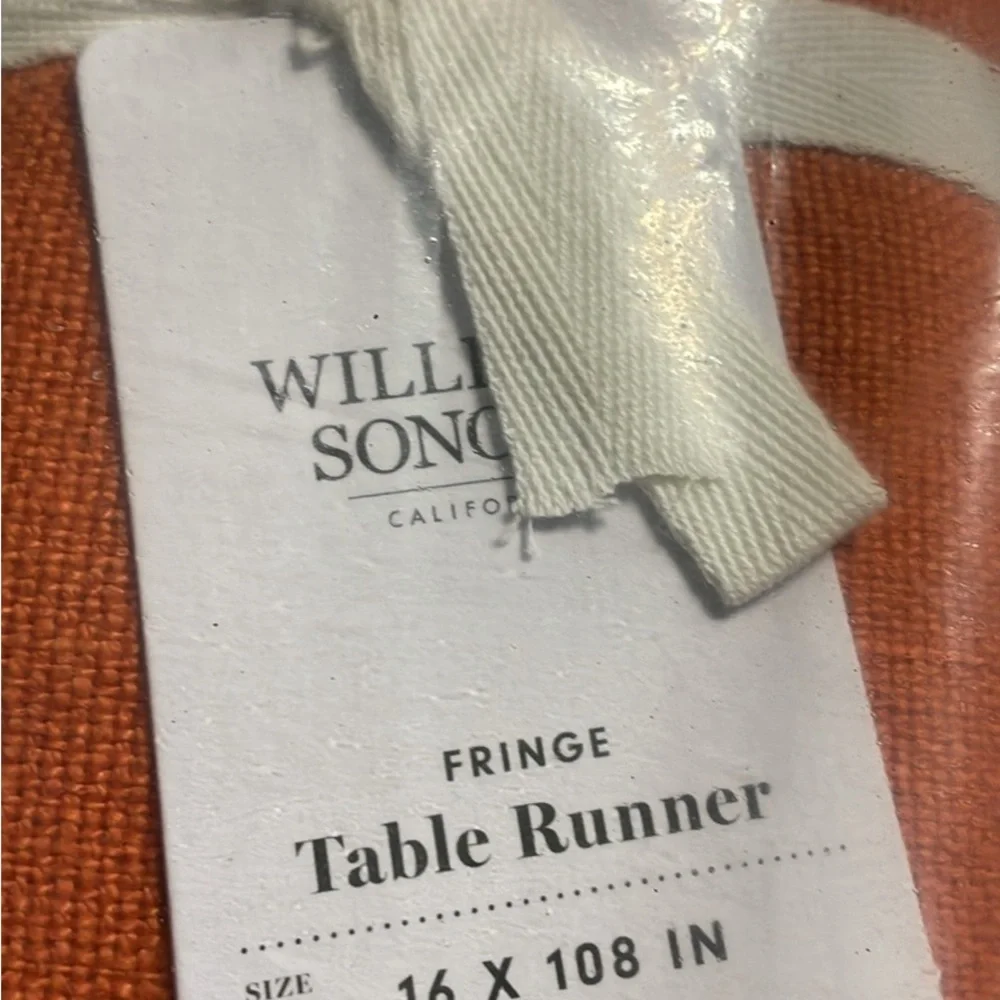 Williams Sonoma table runner